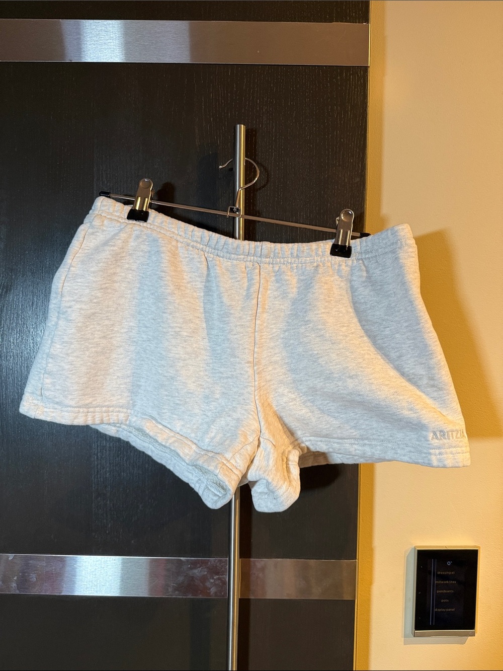 Aritzia Light Heather Gray Cozy Lounge Shorts-Sweatfleece